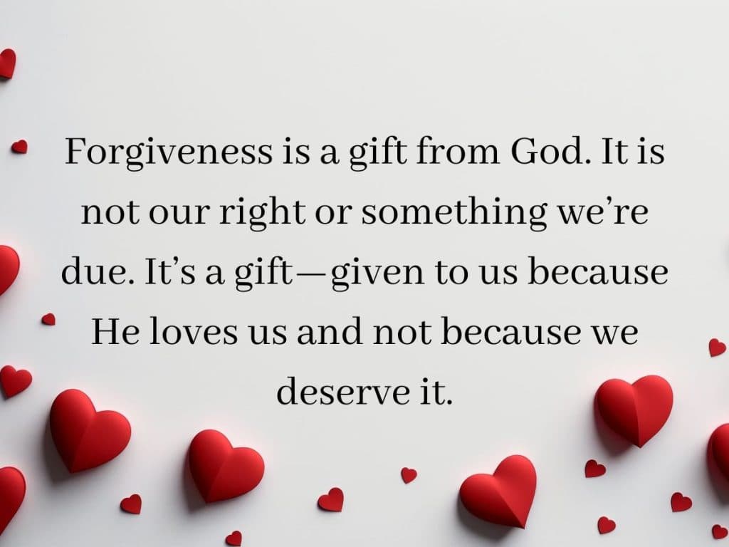 Amazing Benefits of God’s Forgiveness